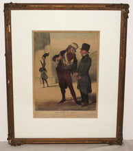 Load image into Gallery viewer, A Framed Hand-Coloured Lithograph by Honoré Daumier