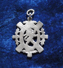 Load image into Gallery viewer, Silver Pocket Watch Fob
