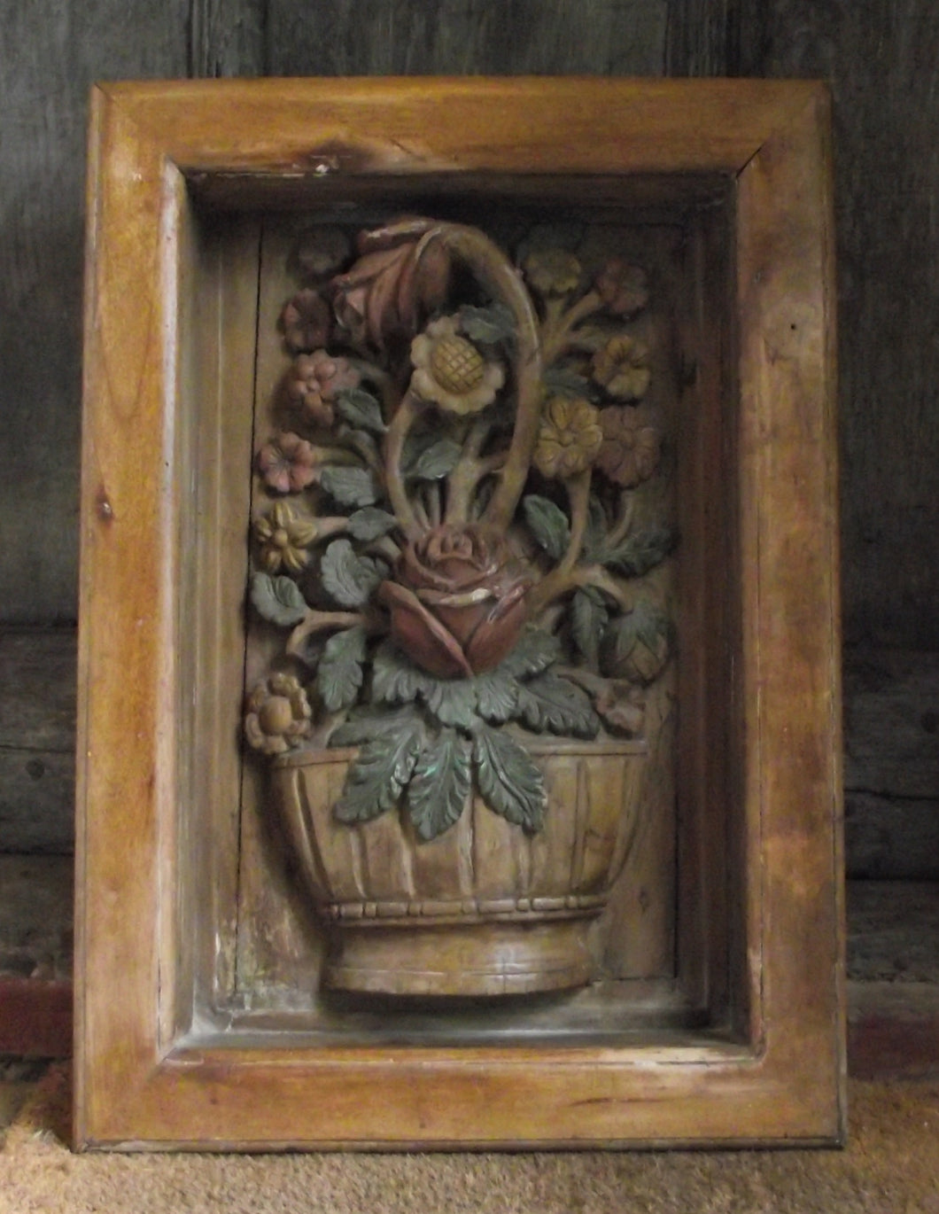 Pair of Carved Panels