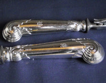 Load image into Gallery viewer, Cased Silver-Handled Carving Set
