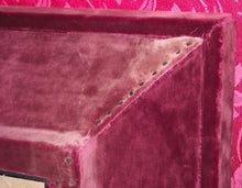 Load image into Gallery viewer, Russian Gilt and Velvet Mirror
