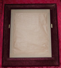 Load image into Gallery viewer, Russian Gilt and Velvet Mirror
