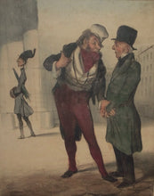 Load image into Gallery viewer, A Framed Hand-Coloured Lithograph by Honoré Daumier
