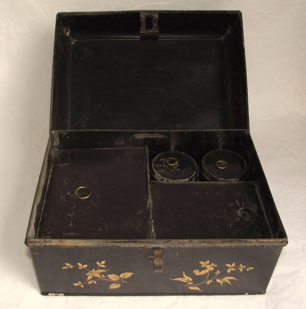 19th Century Toleware Box